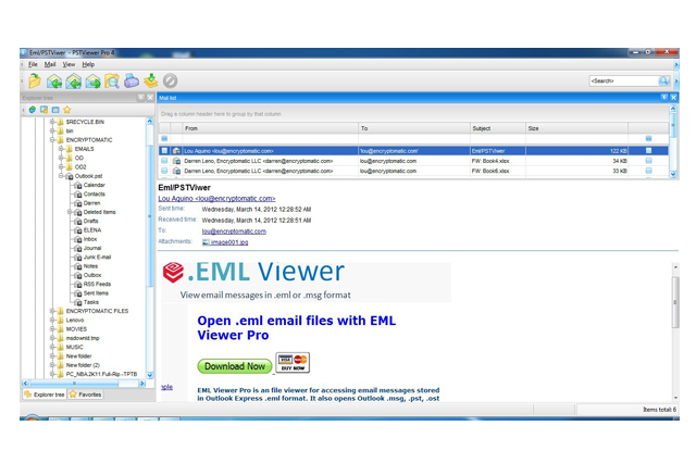 email msg viewer