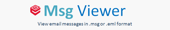 .msg .eml file viewer